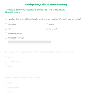 Air Pollution Survey